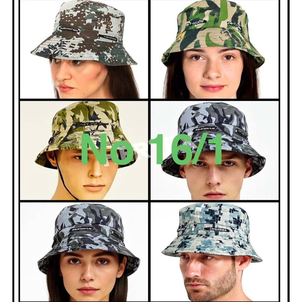 HT NO 16/1 KAMUFLAJ BALIKÇI