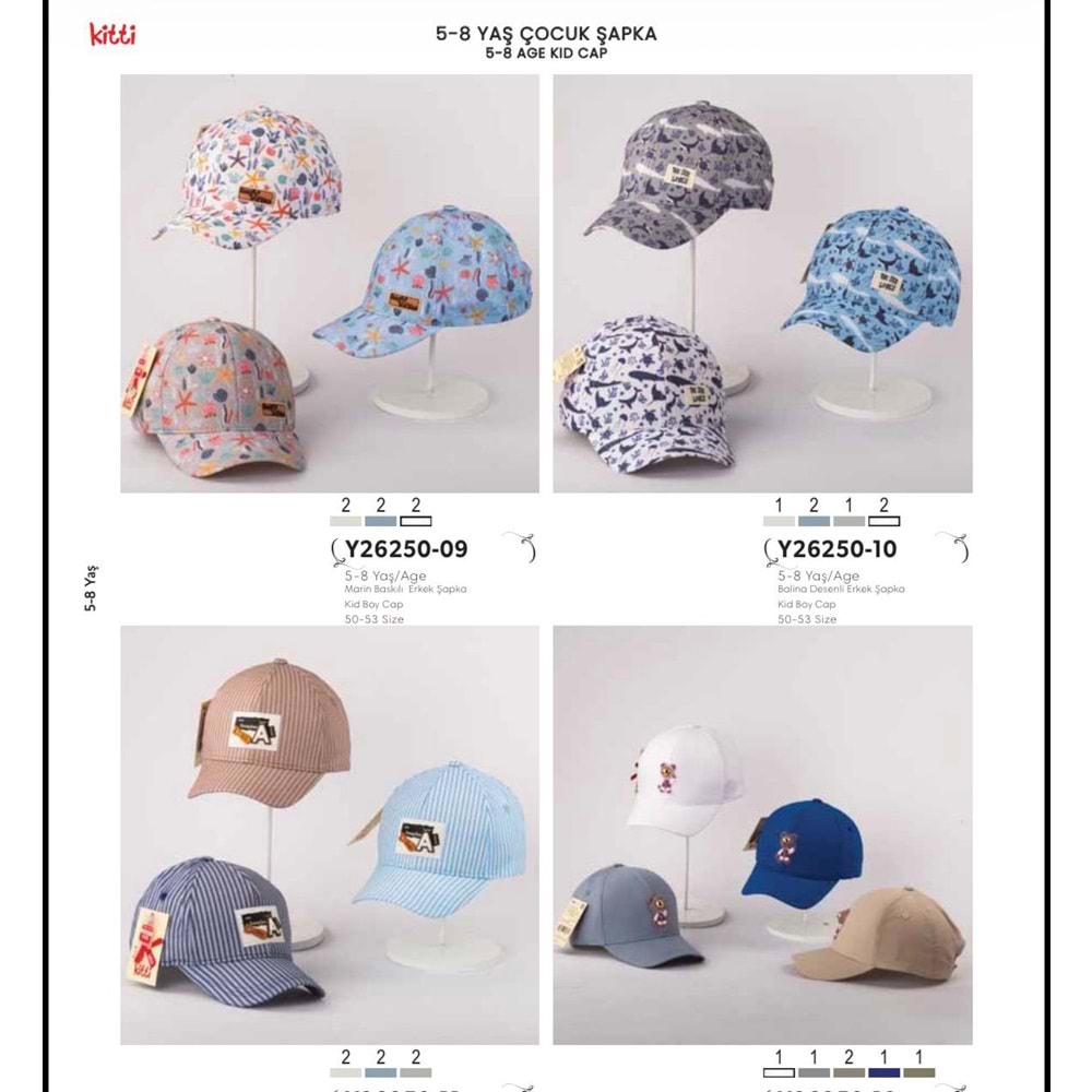 26250 ERKEK ETİKETLİ ŞAPKA