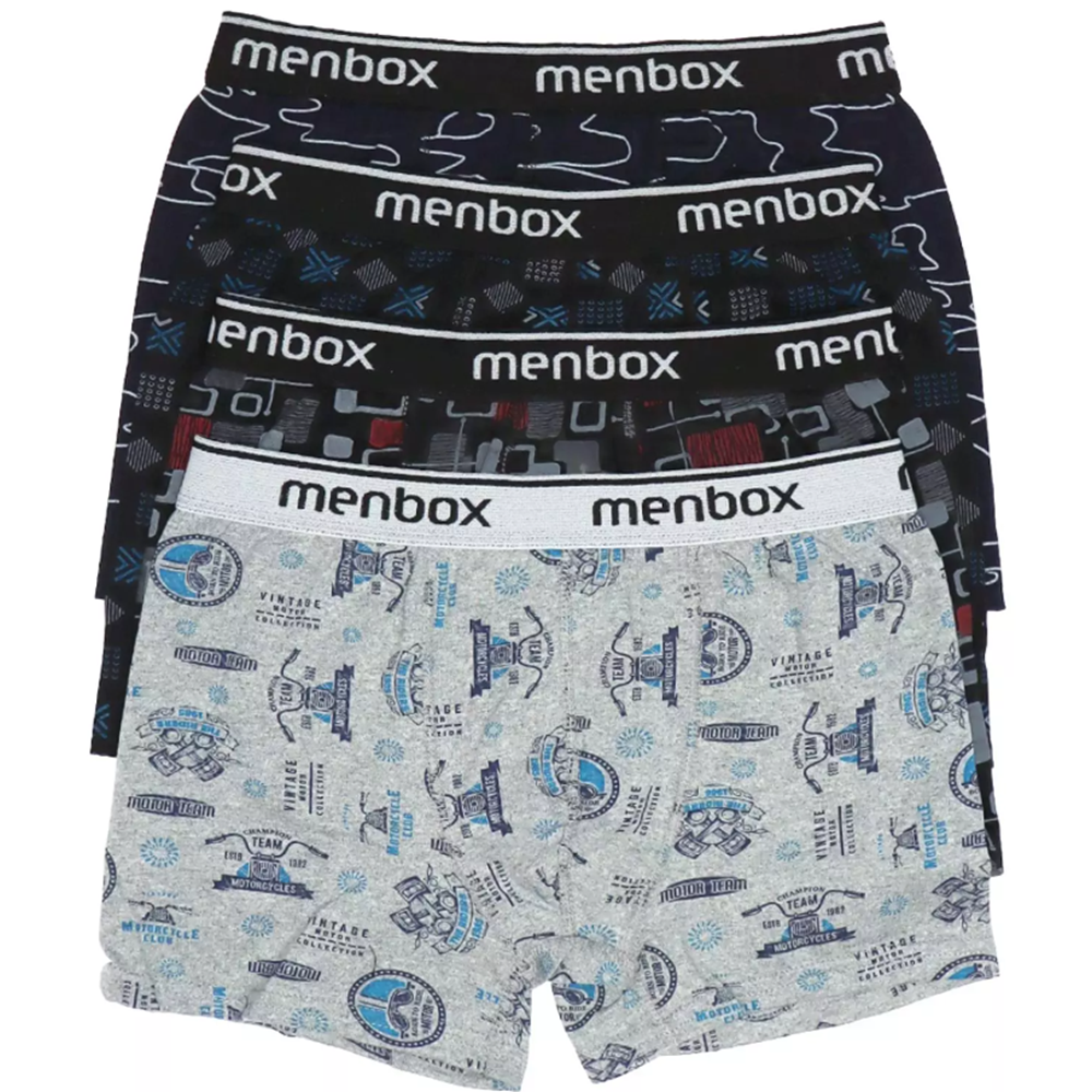 MENBOX 1052 ERKEK DESENLİ BOXER