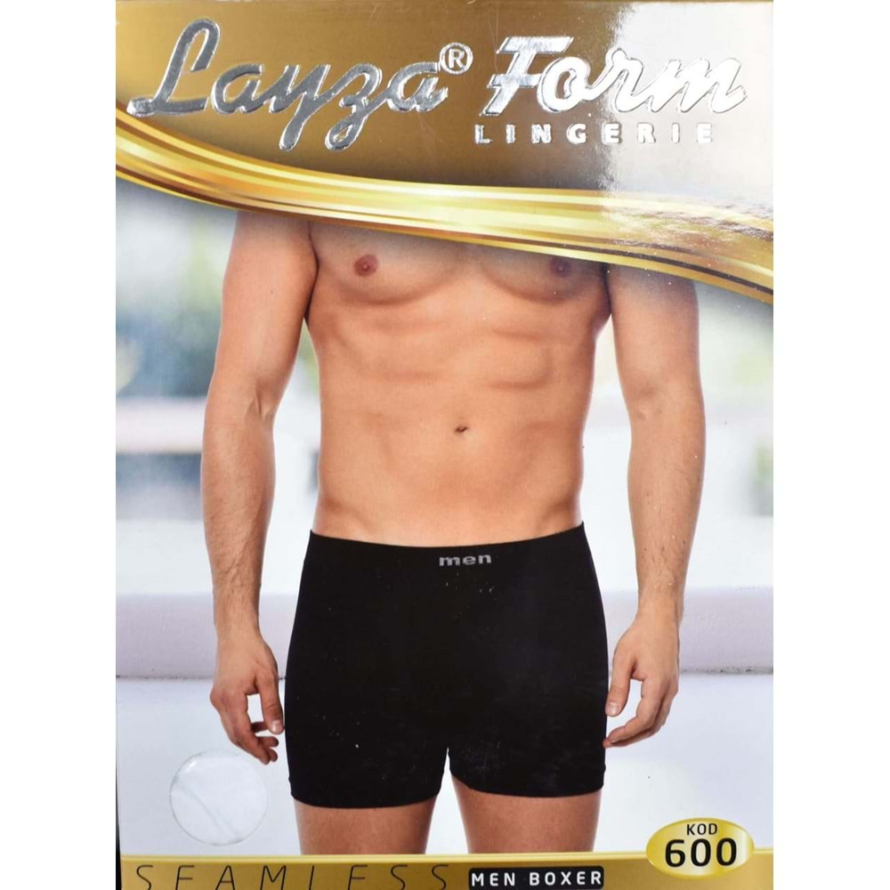 600 LAYZA FORM ERKEK BOXER - SİYAH - M