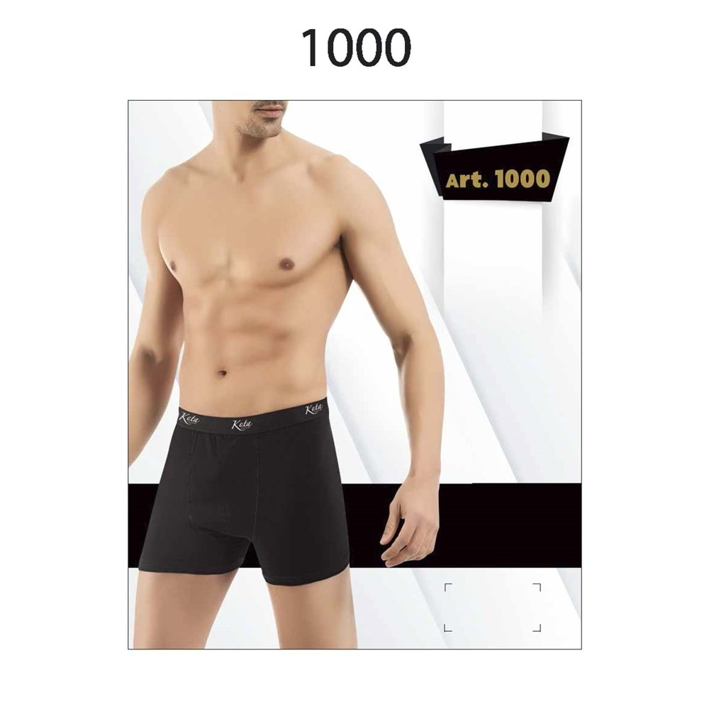 KOTA 1000 LİKRA BOXER BEYAZ XL