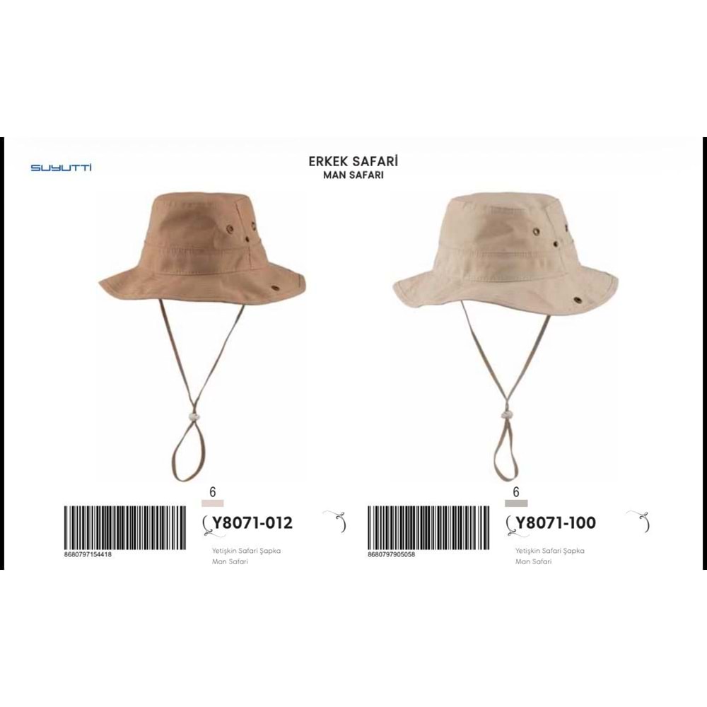 Y8071-007 SAFARİ ŞAPKA
