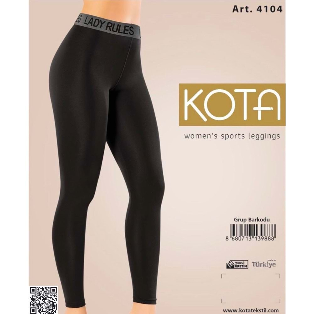 4104 KOTA YKSK BEL MODELLİ DİSCO TAYT L-XL