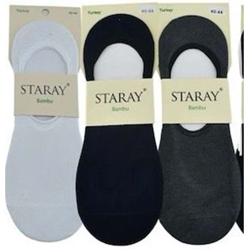 STARAY 0579 ERKEK BAMBU BABET SİLİKONLU