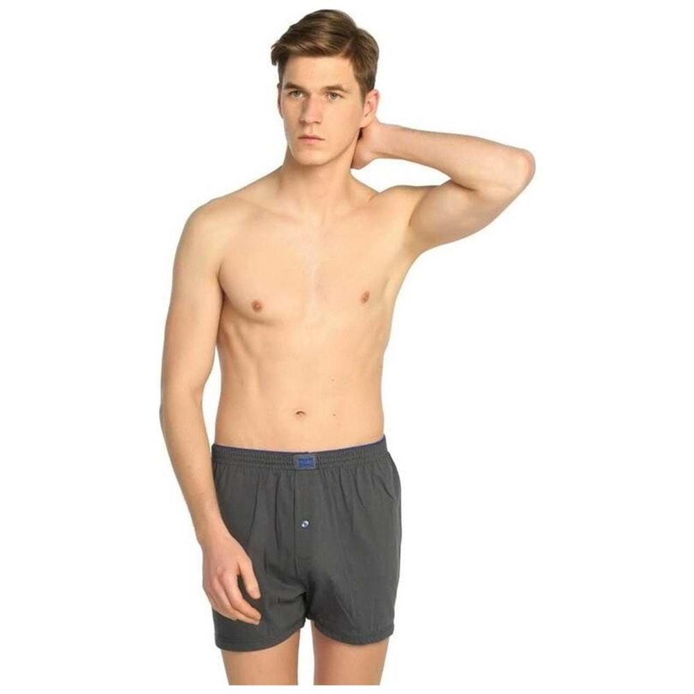 0117 TUTKU DÜZ BOXER FÜME 3XL