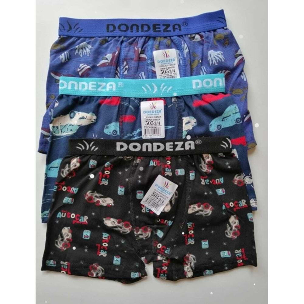 DONDEZA 505 ERK ÇOC BOXER AÇIK 1-2