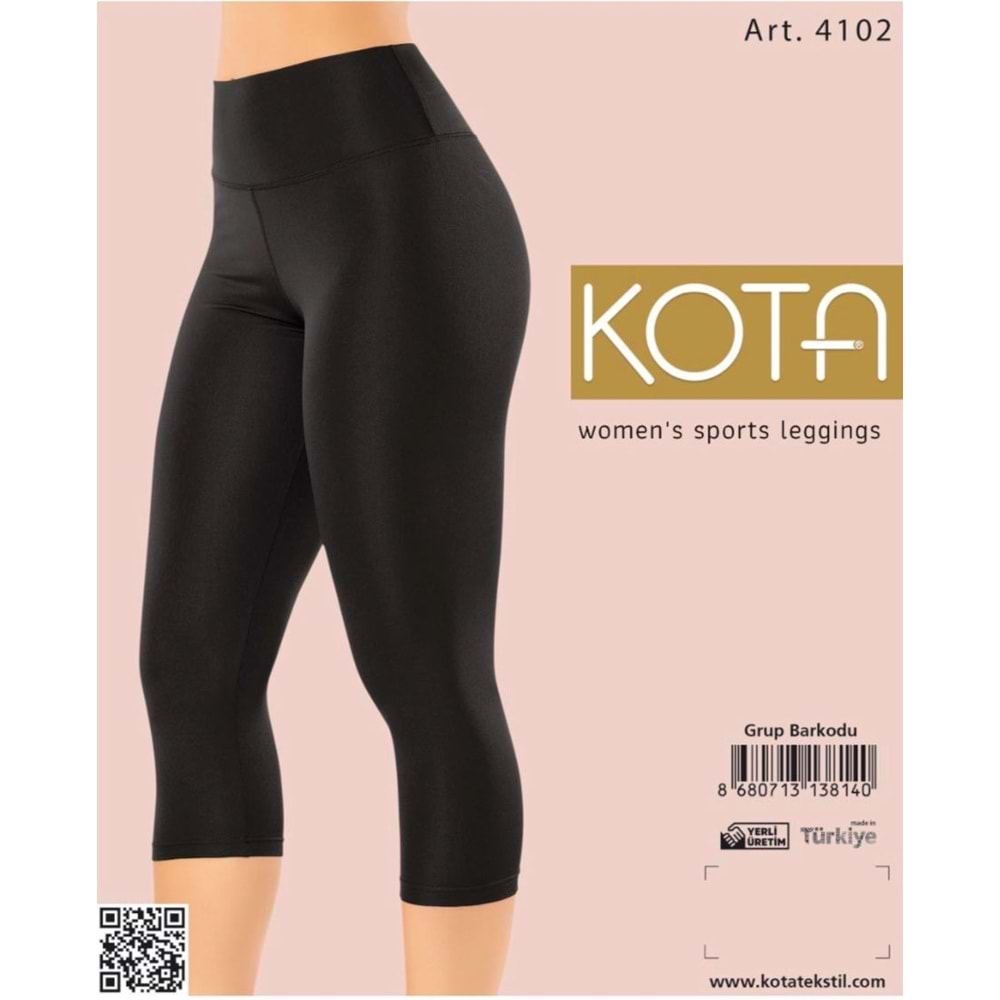 4102 KOTA YKSK BEL DALGIÇ KAPRİ TAYT 2XL